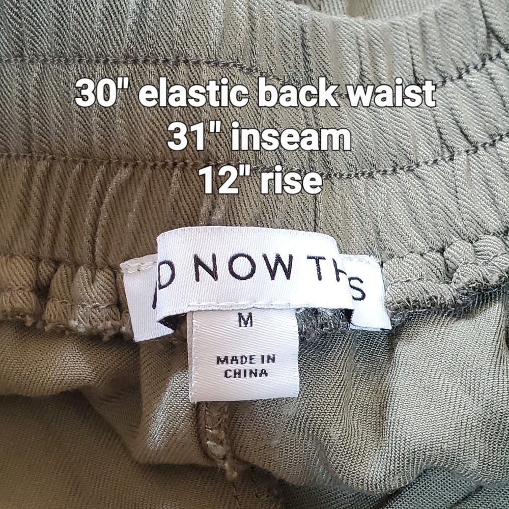 Scandi Girl Y2K Career Wide Leg Dress Pants Business Pleated Macys Green Size M - Picture 4 of 6